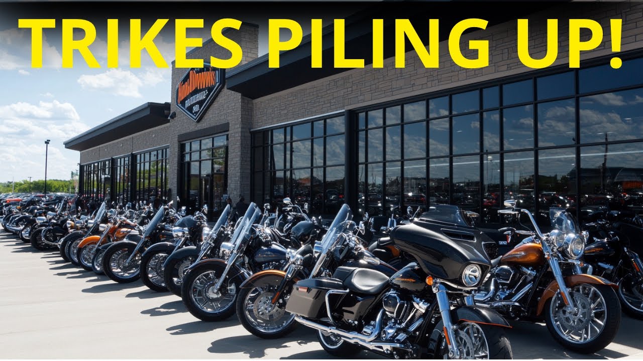 7 Trike Harley Davidson Motorcycles Dealers Can't Sell, So They Are Giving Them Away!!!