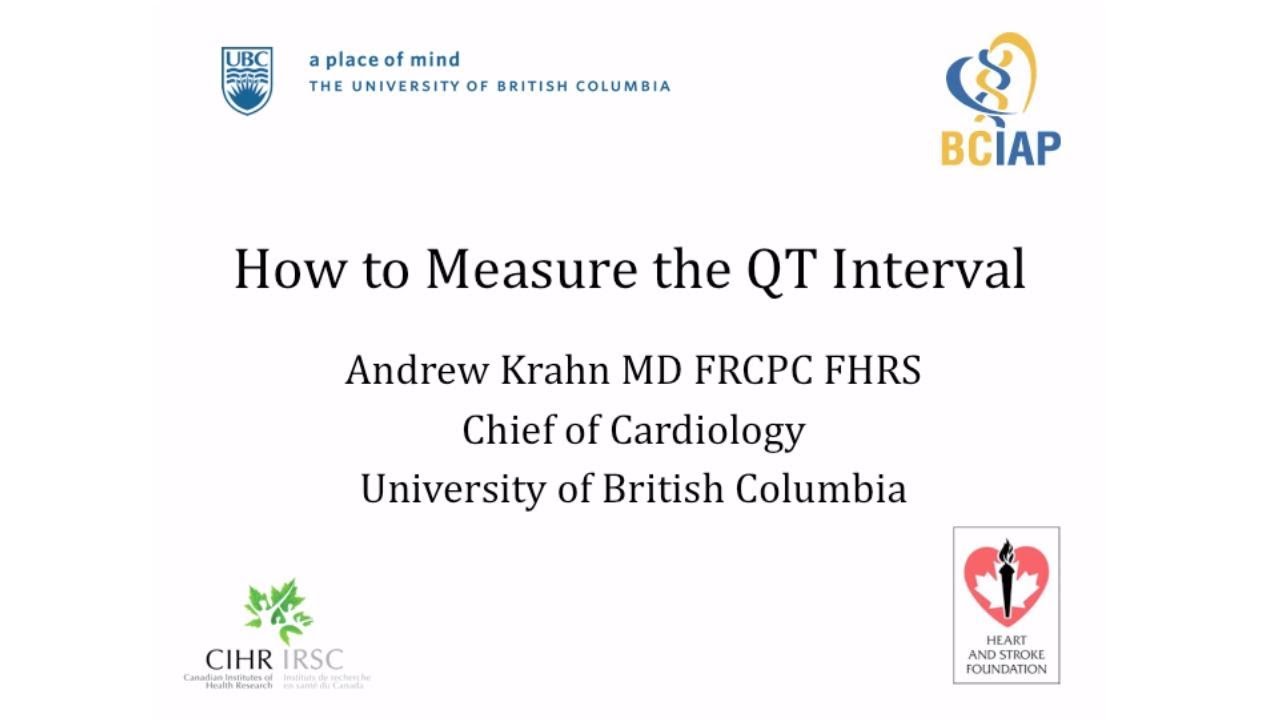 How to Measure the QT interval
