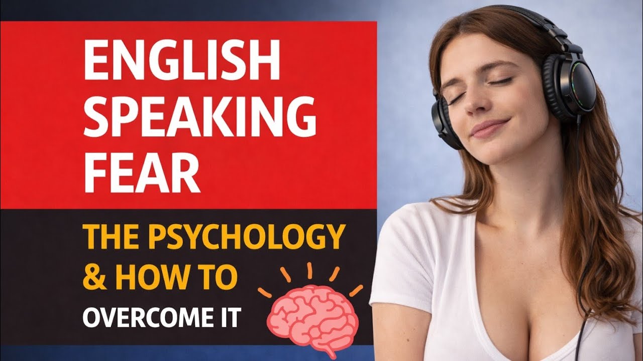 English Podcast for Learners: The Psychology Behind English Speaking Fear | Overcome Anxiety