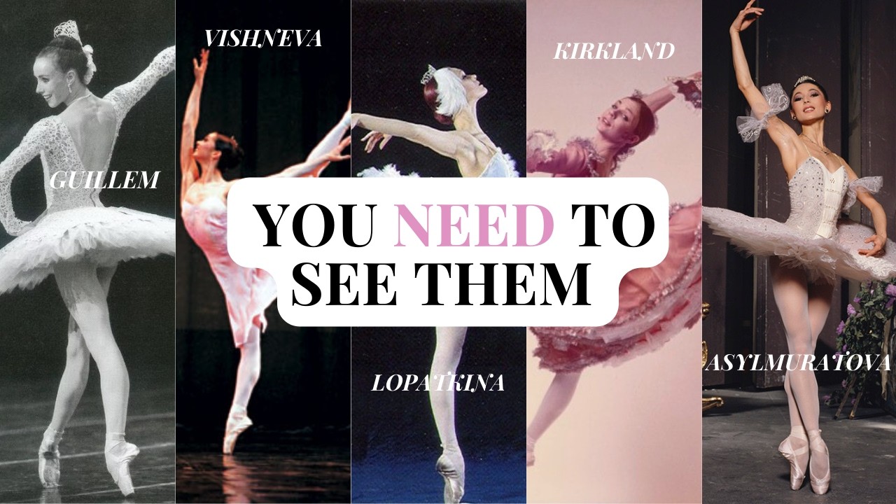 5 WORLD FAMOUS ballerinas you NEED to know (and why)
