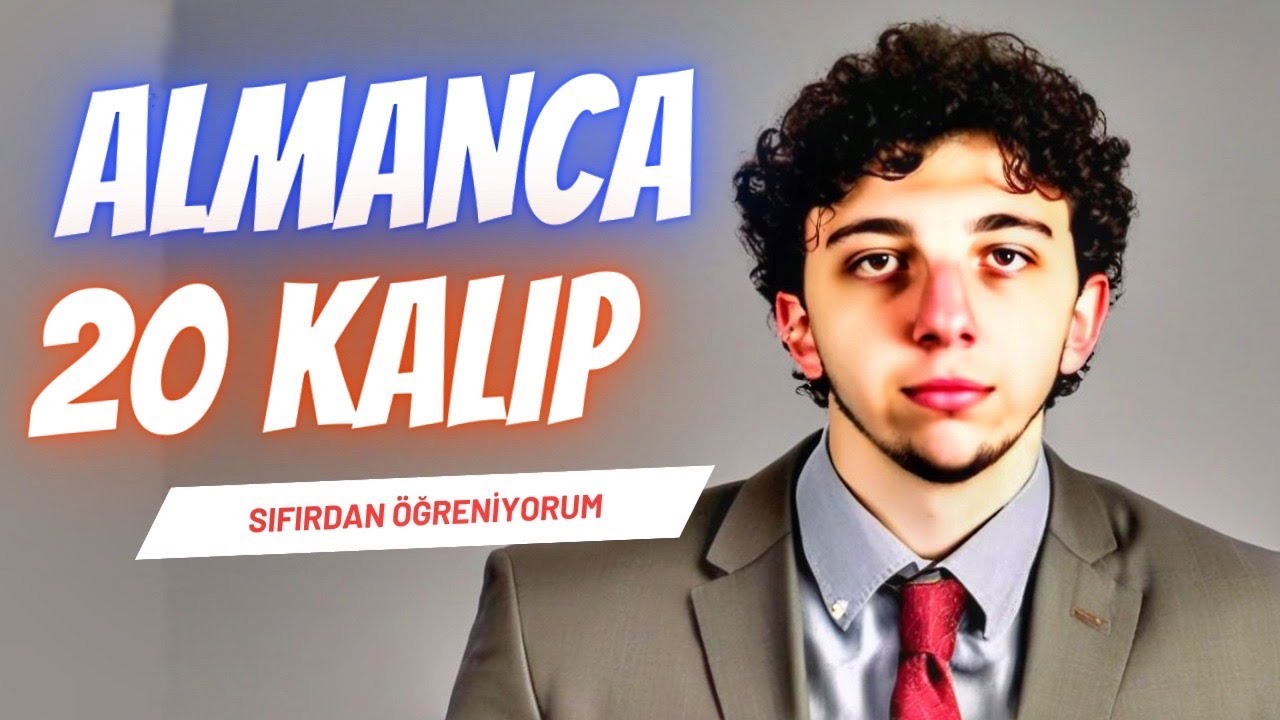 SIFIRDAN ALMANCA &Ouml;ĞRENİYORUM🧐🇩🇪 (1 B&Ouml;L&Uuml;M 20 KALIP &Ouml;ĞRENİYORUM)