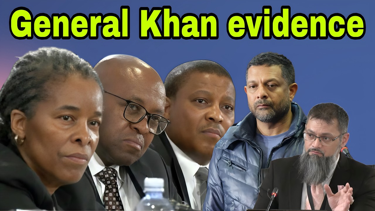 General Khan testimony at Madlanga Commission of Inquiry. 03 July 2026.
