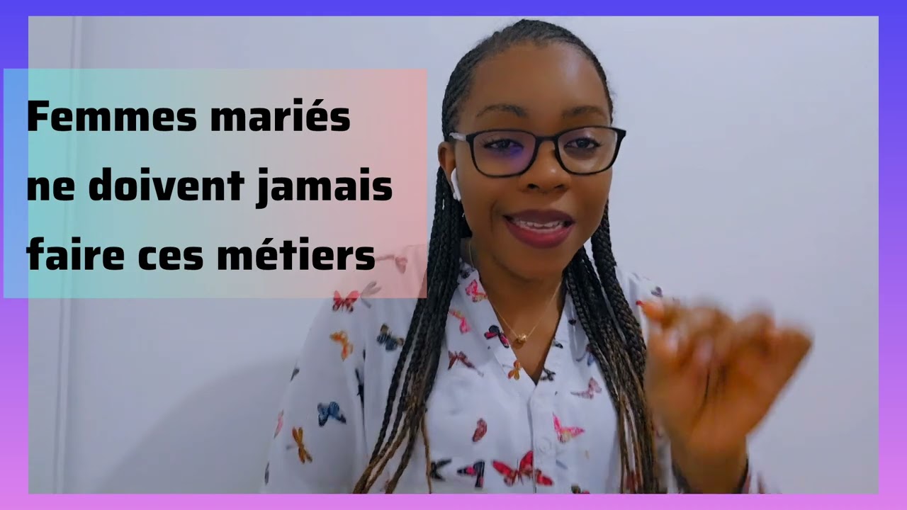 Si te femme fait ces métiers, elle te trompe #couples #motivations #France #Afrique #humour