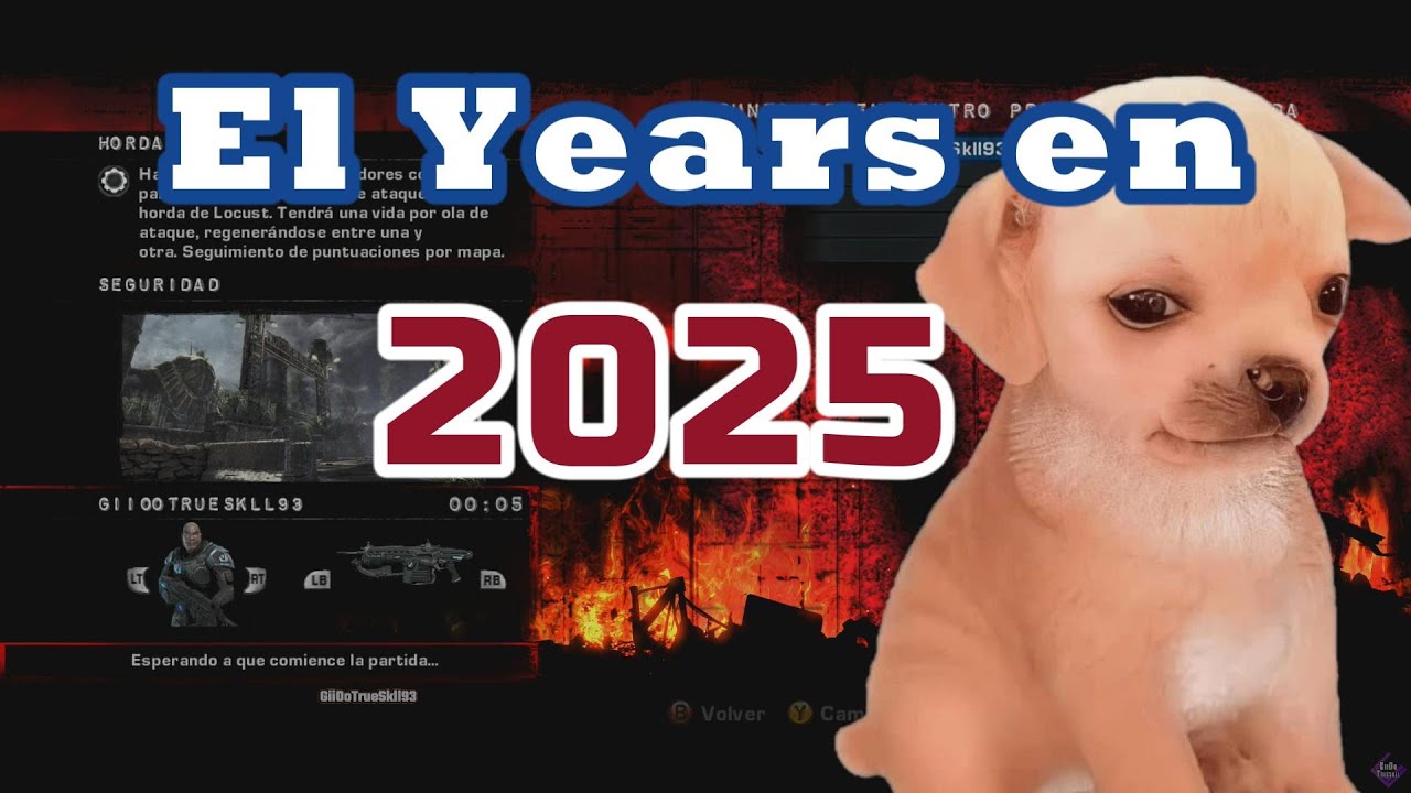 Intentando llegar al nivel 100 del Gears of war 2 en  2025 y no fallar