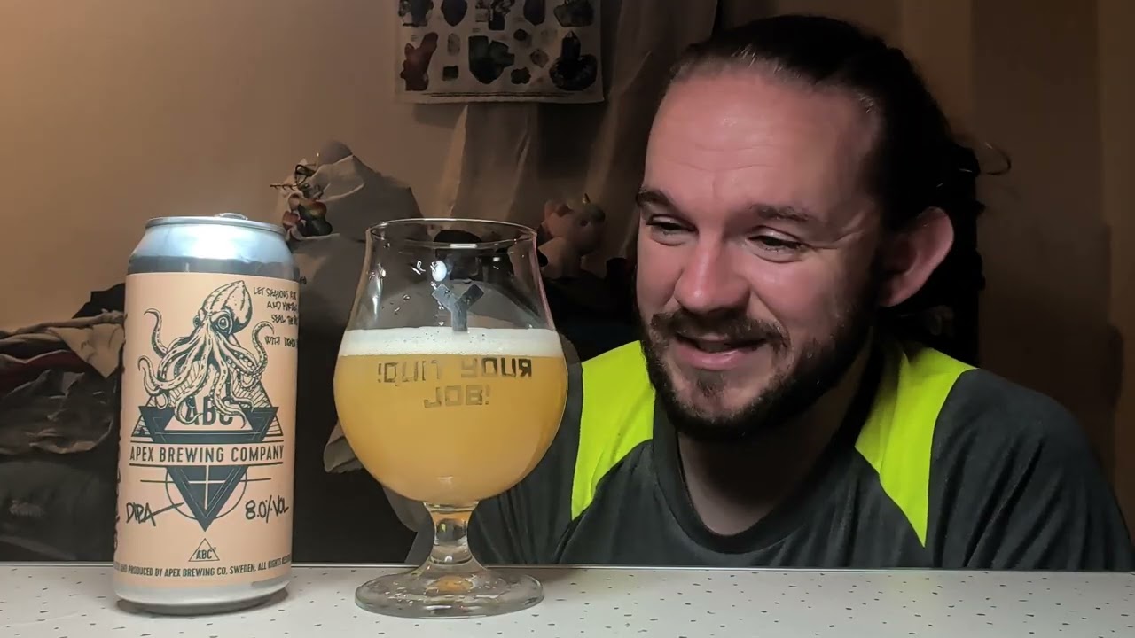 Обзор пива № 4434: Apex Brewing Co. - Sable Spell (#Швеция) #Пиво #КрафтовоеПиво