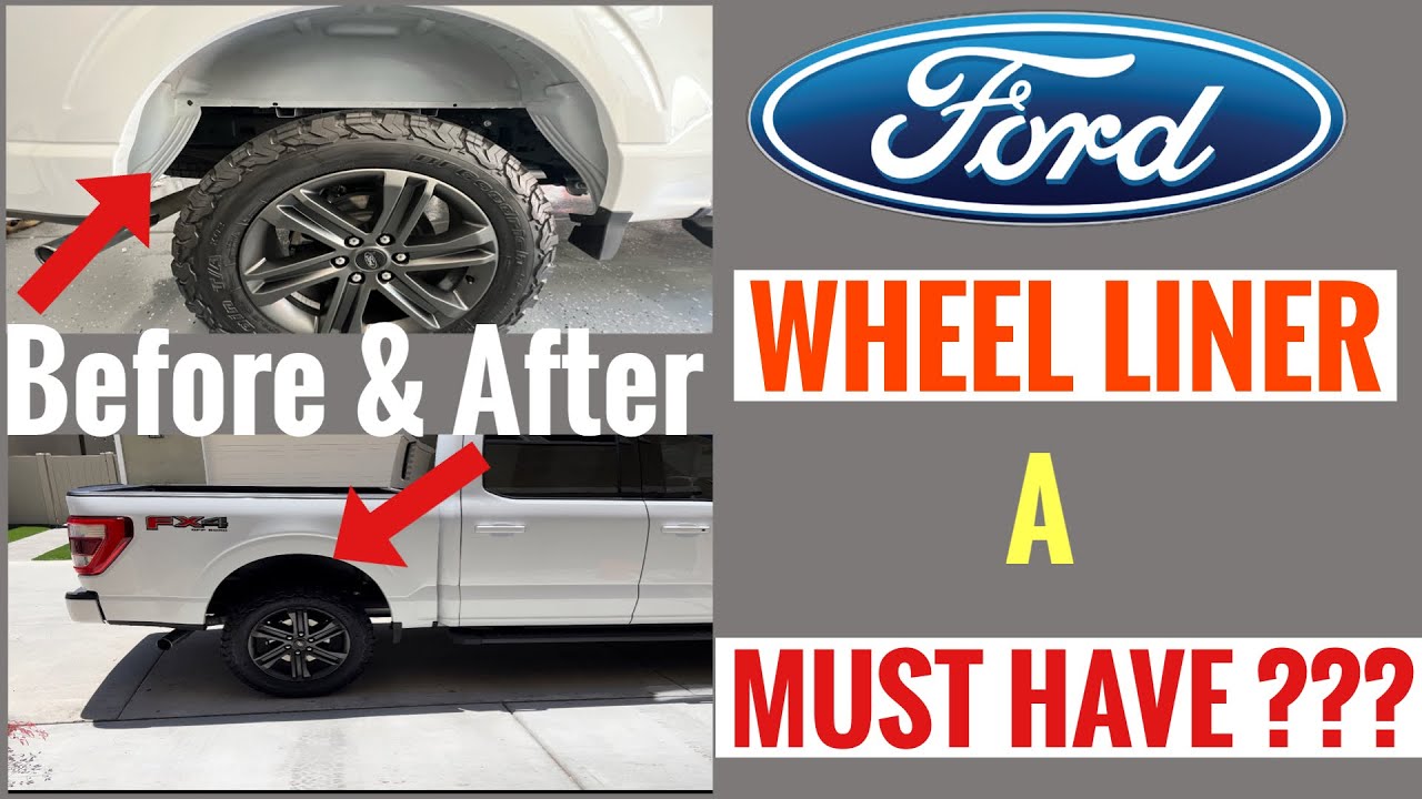 2021 Ford F-150 OEM Rear Wheel Well Liner Install & Review