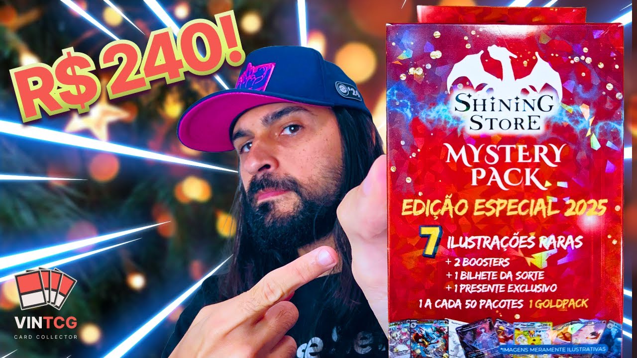 ABRI O MELHOR MYSTERY PACK DA SHINING SOTRE DA HISTÓRIA DO CANAL! | VINTCG CARTAS POKÉMON