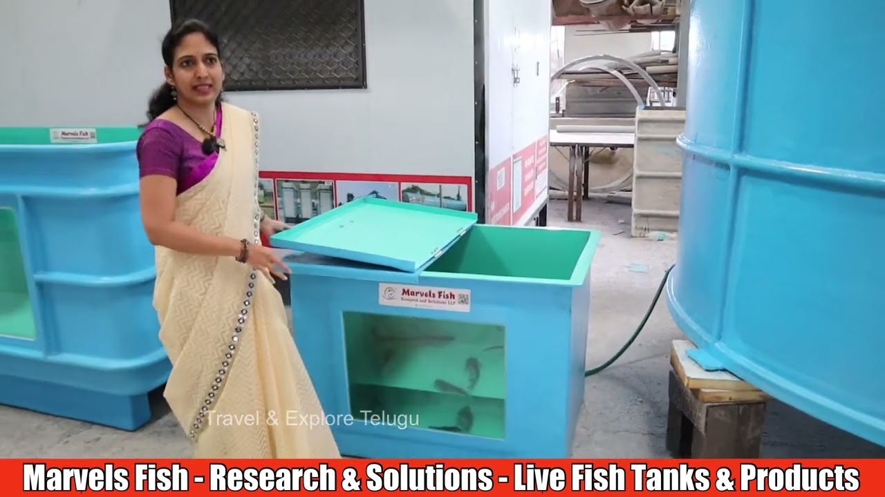 Marvels Fish Research & Solutions | FRP Fish Tanks | Fish Farming Tanks