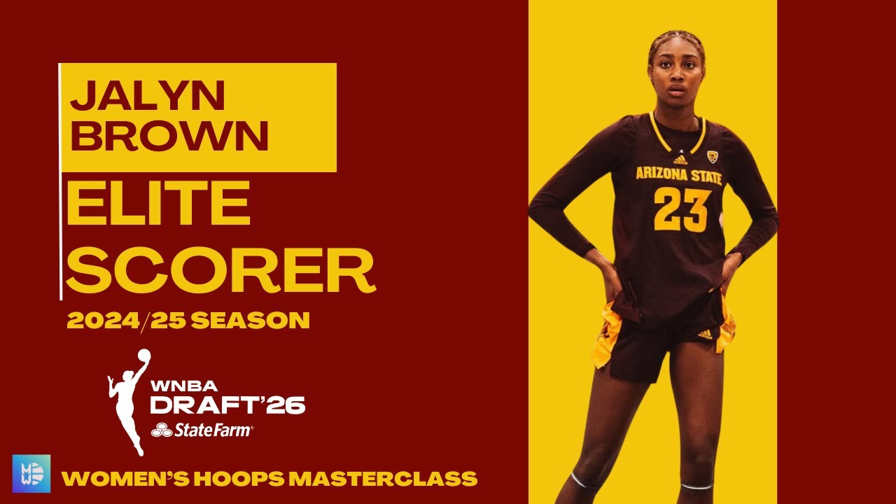 Jalyn Brown I Elite Scorer (Transition, Iso, P&R, Pull-up, Spot-up) I 2026 WNBA Draft Prospect