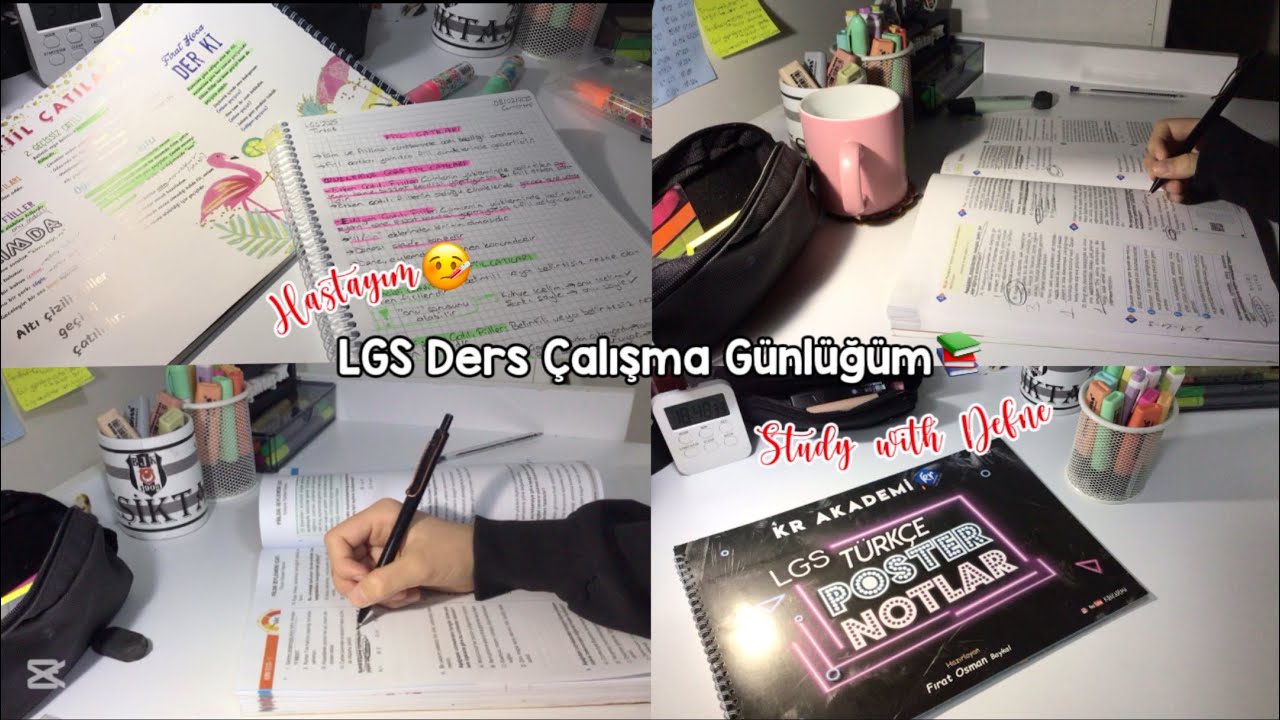 •LGS Ders Çalışma Günlüğüm💗📚✍🏻