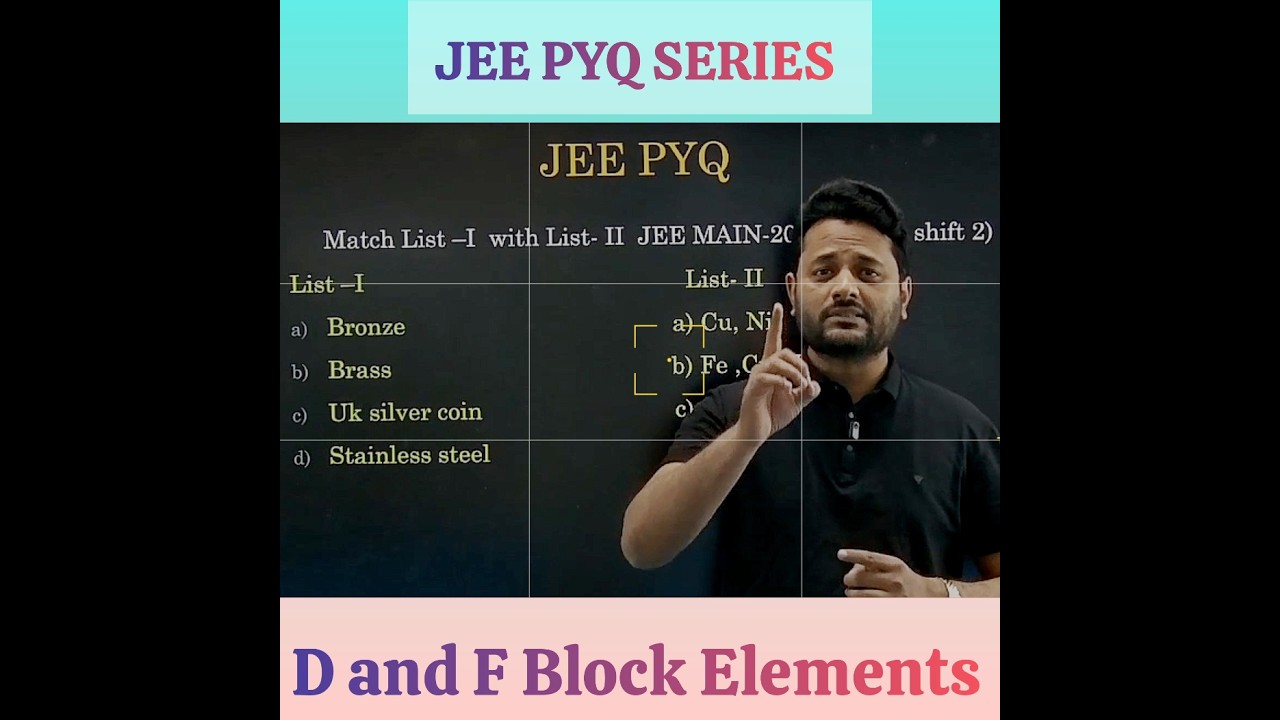 &ldquo;JEE PYQ &ne; Guesswork ❌ | NCERT se direct ✔️ | Rohit Sir Style 🔥&rdquo; 🚀 #jee #jeemains #chemistry #short