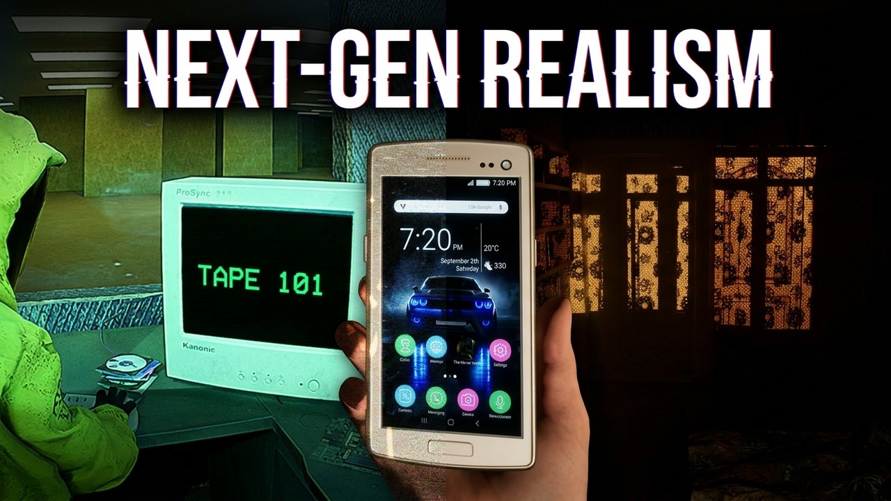 Two Upcoming HYPERREALISTIC Horror Games | Tape 101: Liminal Descent and Let Me In