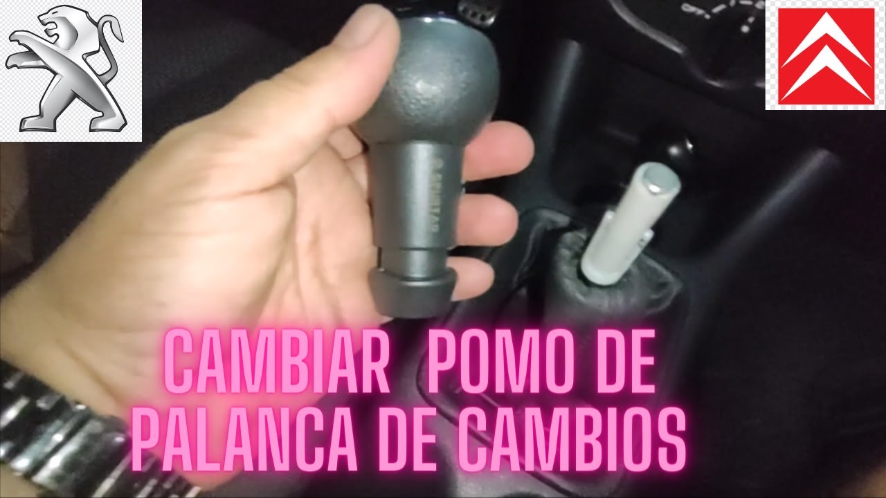 Cambiar pomo palanca de cambios Peugeot / Citroën | Tutorial