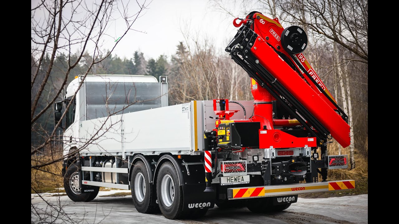 Nowy Man z HDS ŻURAW 3 lata gwarancji HEWEA FASSI F195A