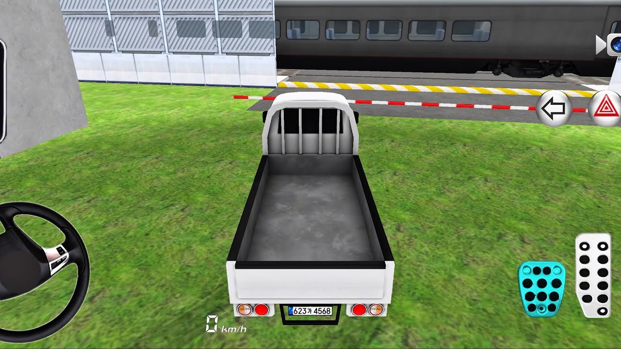 New White Kia Pickup Stuck for Parking – 3D Driving Class Android Game || Car Game #gameplay