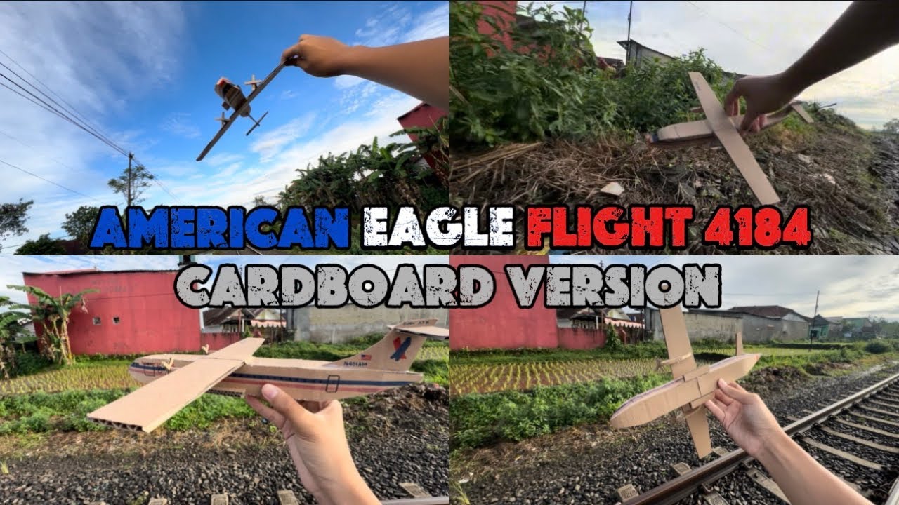 American Eagle Airways Flight 4184 Crash (Cardboard Version)