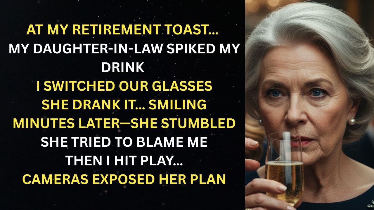 My Daughter-In-Law Spiked My Drink At My Retirement Party… One Switch Ruined Her Plan