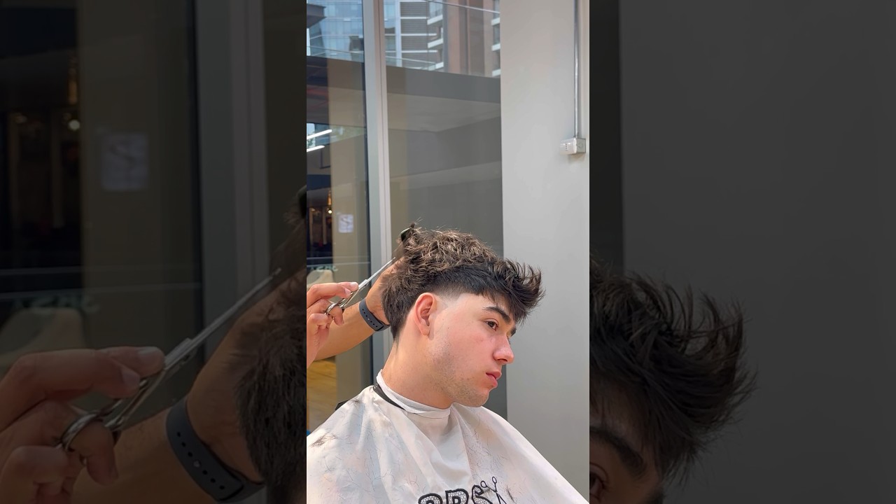 Corte de pelo TIKTOKER #barber #cortedepelo #hairstyle #taperfade