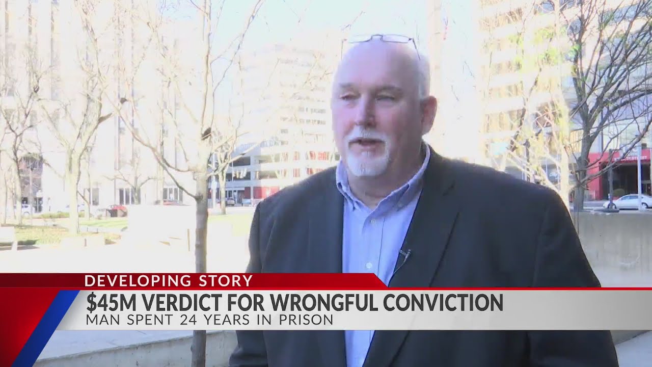 Fairborn man awarded $45M for wrongful conviction after 24 years in prison