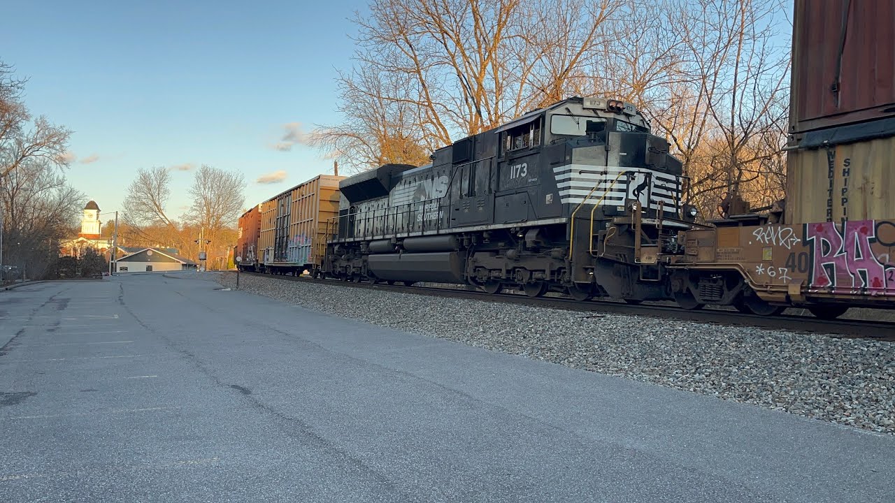 NS train passing though Jonesborough TN. 