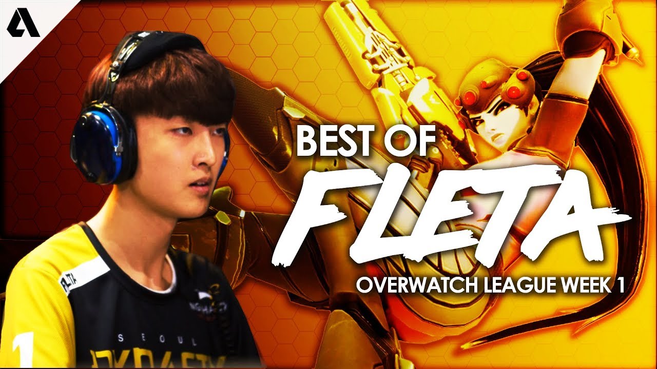 Best of Plays of Seoul Dynasty Fleta | Overwatch League Stage 1 Week 1 Highlights