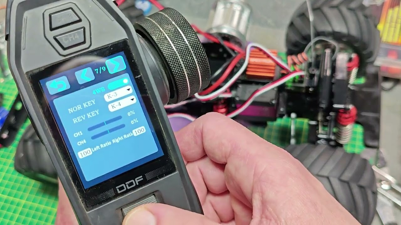 Настройка Dumbo RC DDF-350 4WS