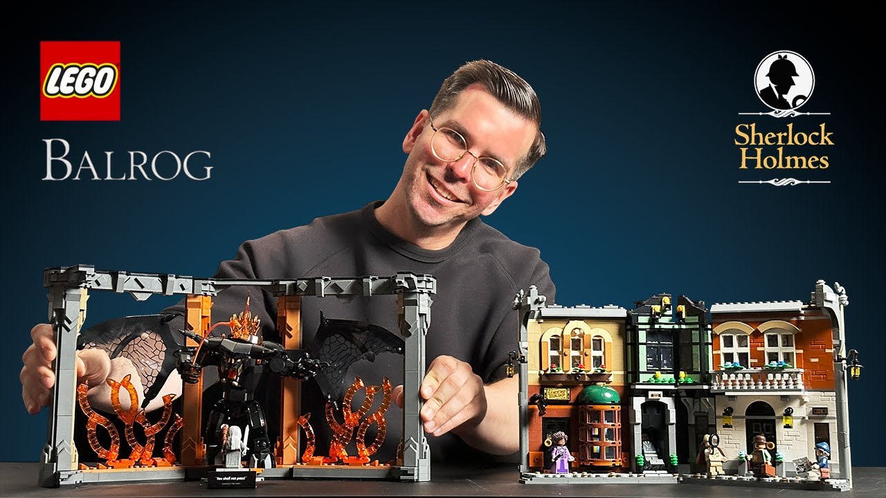 Are LEGO Book Nooks Worth It? Sherlock Holmes 10351 vs The Balrog 10367 - review