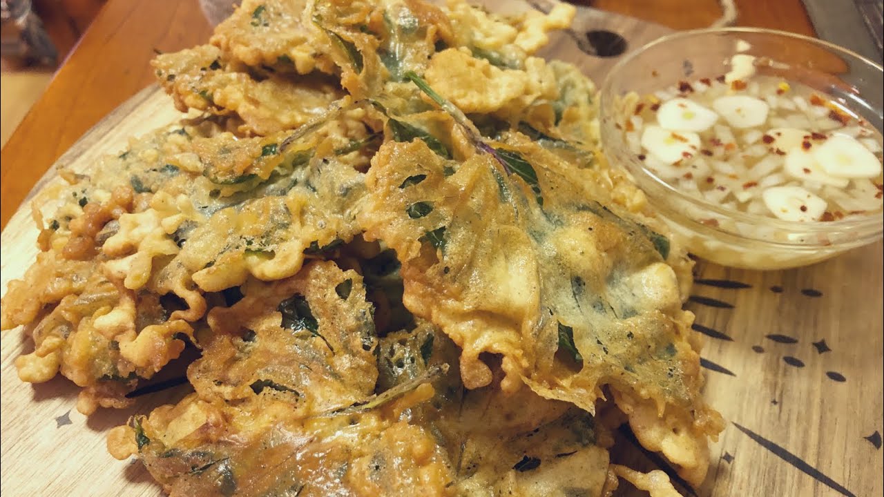 GAWIN MO TO SA TALBOS NG KAMOTE MAS CRISPY AT MAS MASARAP !  CRISPY FRY SWEET POTATO LEAVES