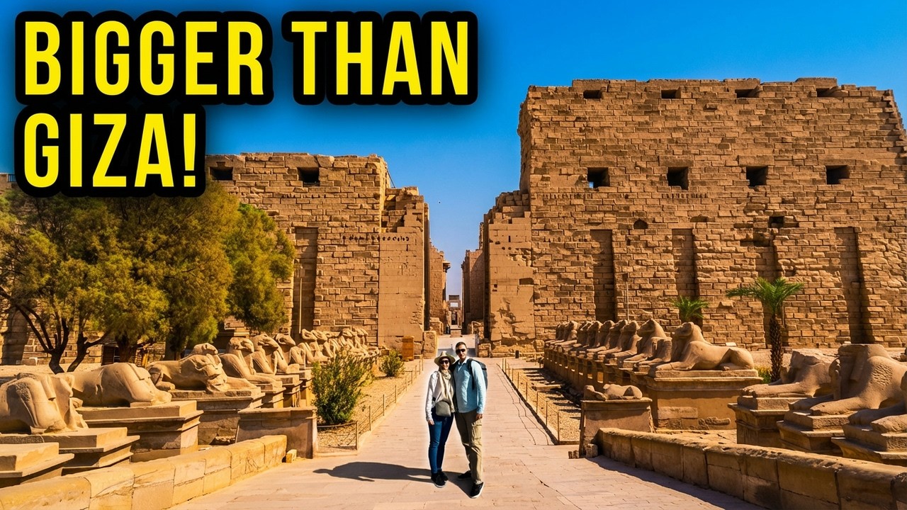 Is Karnak Temple WORTH Visiting? World’s Largest Site! 🤯(Luxor)