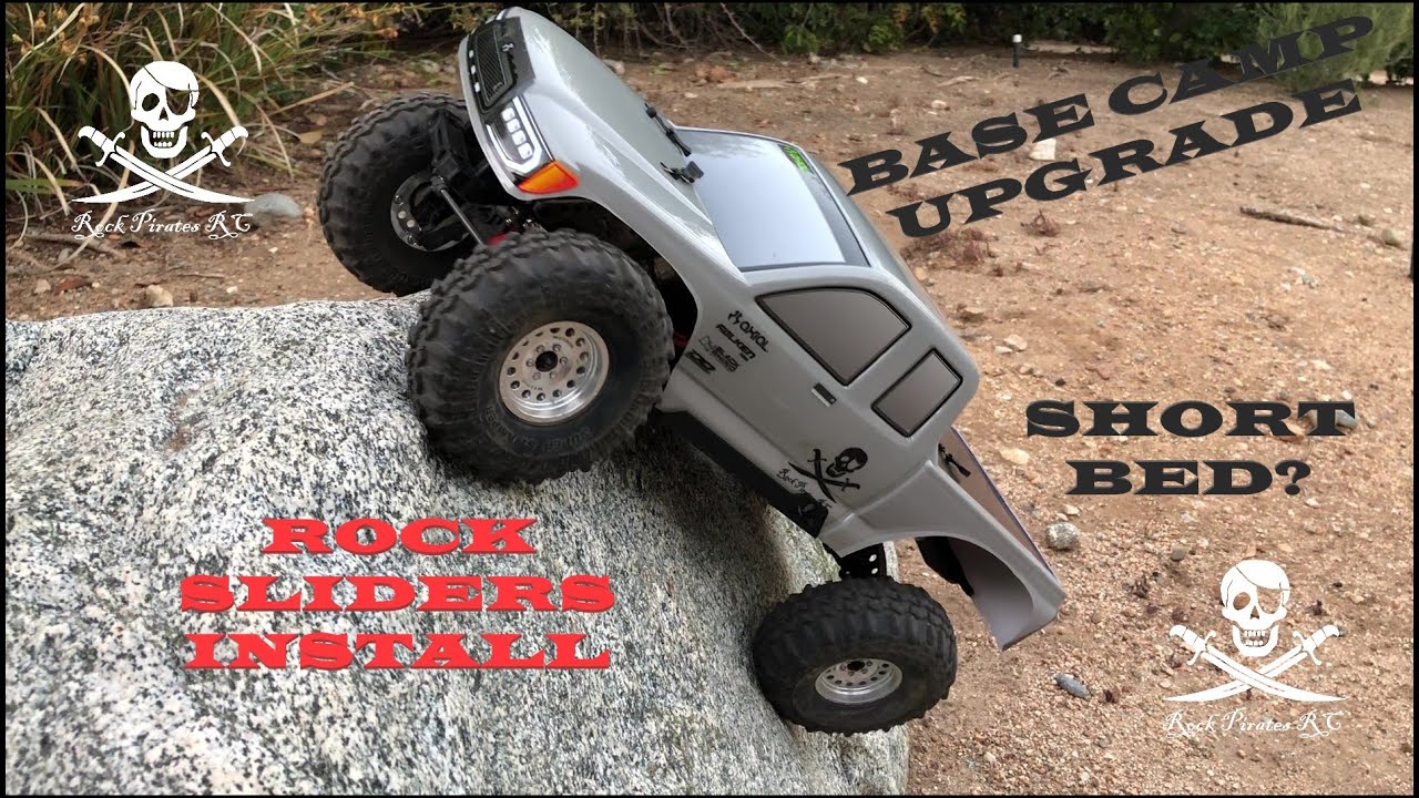 BASE CAMP SLIDERS INSTALL ROCK PIRATES RC