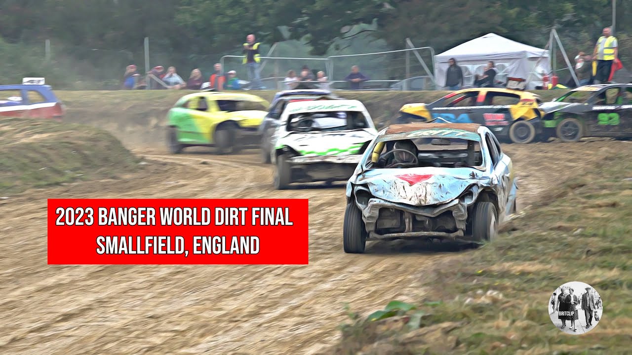 Banger World Dirt Final 2023 - Smallfield, England.