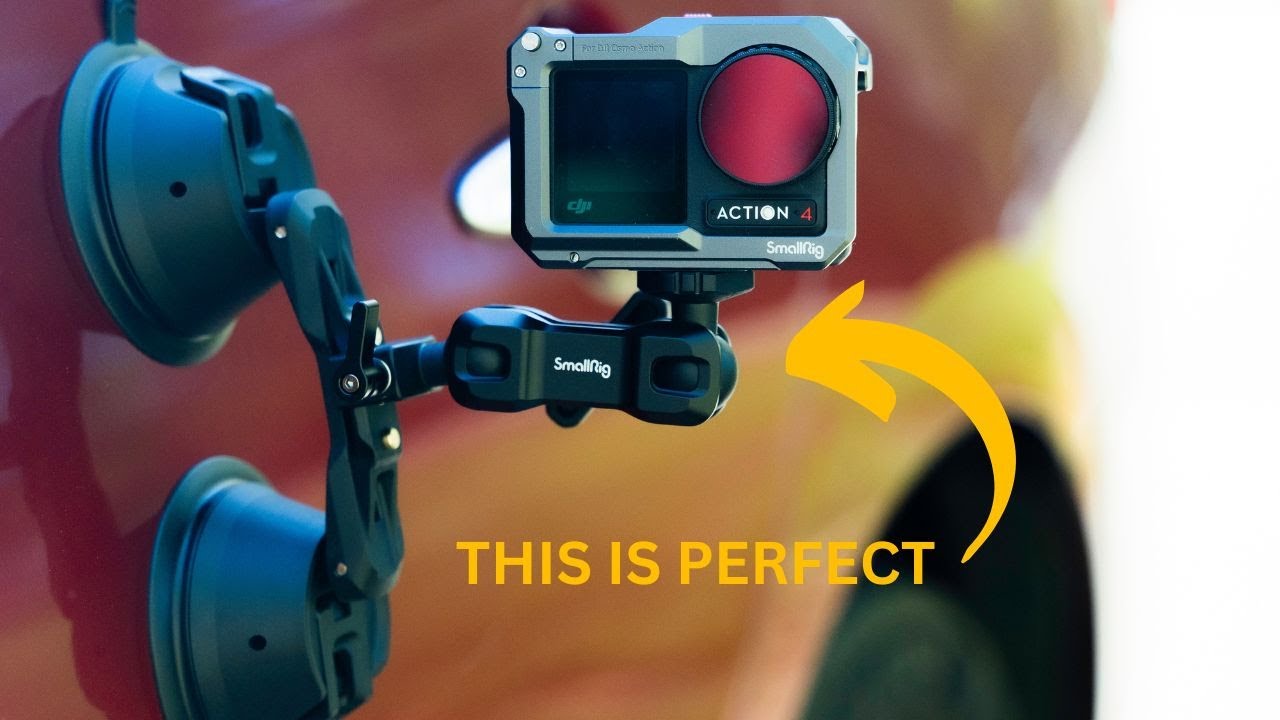 How To Film Yourself Driving || SmallRig Camera Suction Cup Mount Review