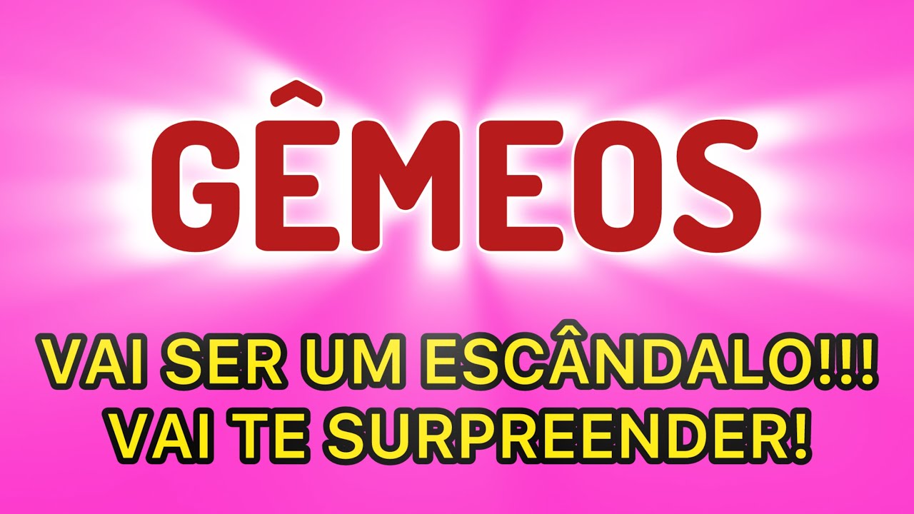 Gêmeos ♊️ SE PREPARA!! DOMINGO NESSE FIM DE SEMANA VOCÊ E O SER AMADO VÃO TER UMA VIRADA TAROT