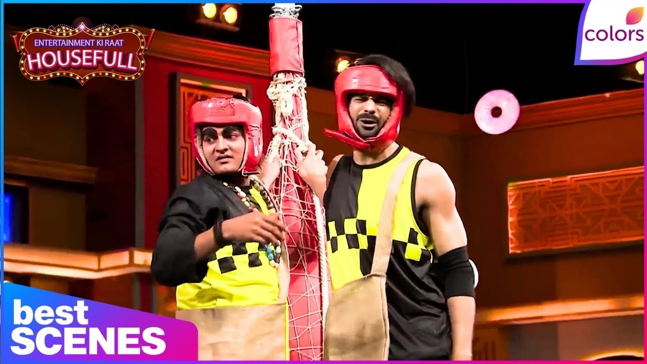 Entertainment Ki Raat Housefull | Vishal Aditya Singh Hits Gaurav Dubey | Colors TV