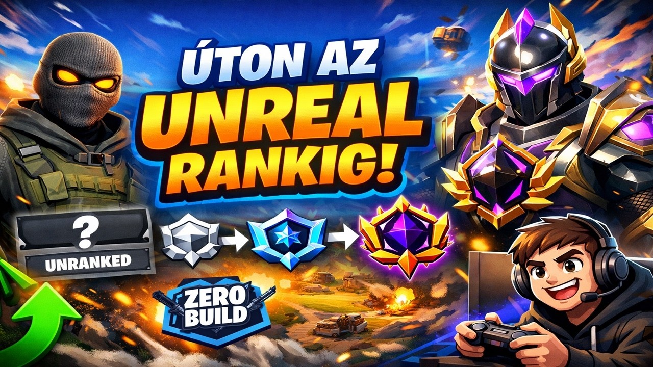 Fortnite Zero Build Ranked – Unrankedből Unrealig #1