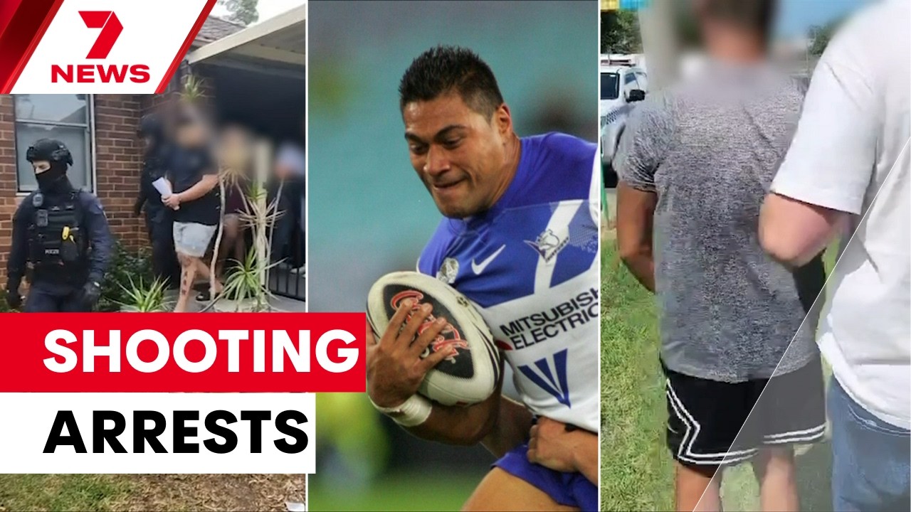 Teenagers arrested over attacks on NRL star | 7NEWS