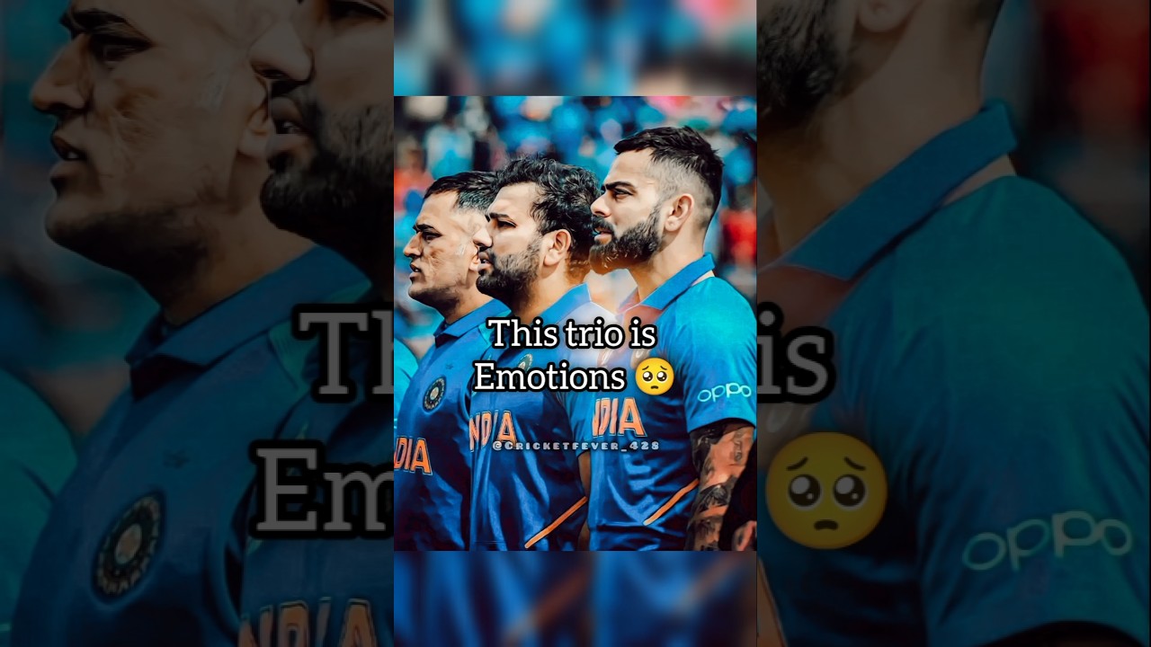 This trio is emotional 🥺💔 #shorts #cricket #viralvideo #cricketlover #shortvideo