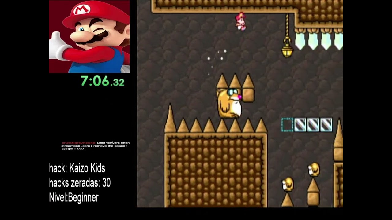 Desafio zerando hacks #31 Kaizo Kids - jogo completo