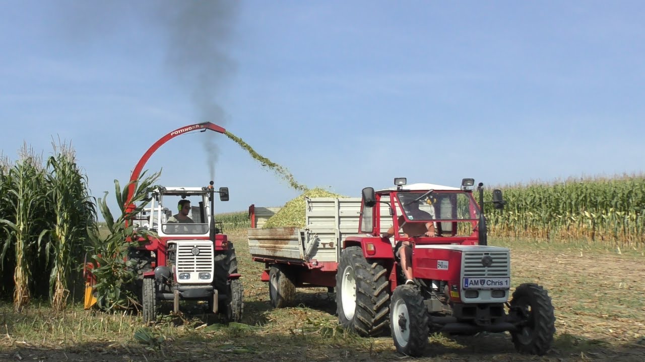 Das große Maishäckseln der Oldtimer Traktoren | Steyr | Pöttinger | Maisernte 2024