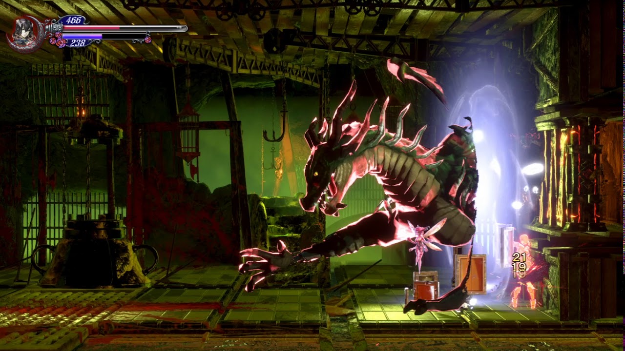 Bloodstained Ritual of the Night - Doppleganger Boss Fight (Secret Sorcery Lab)