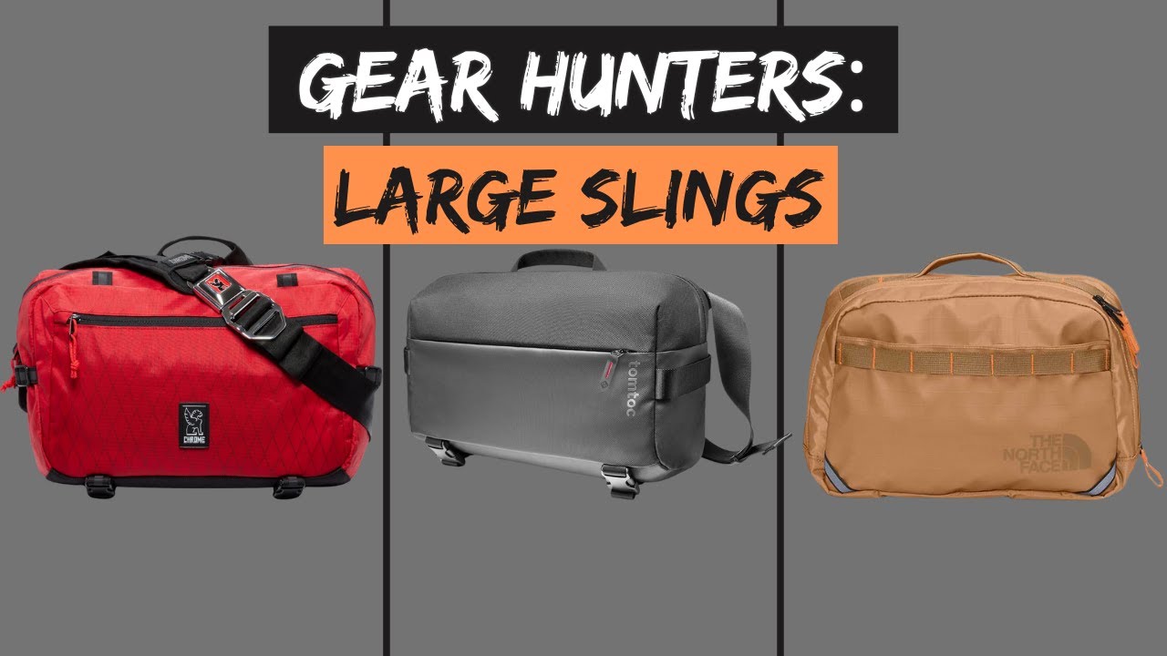 Gear Hunters: iPad EDC Slings Chrome Kadet Max, Tomtoc Explorer t-21 L, North Face Base Camp Sling