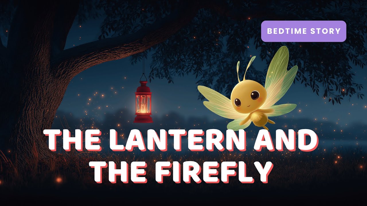 The Lantern and the Firefly 🕯️✨ | Gentle Bedtime Story for Kids | Calm Night Tale