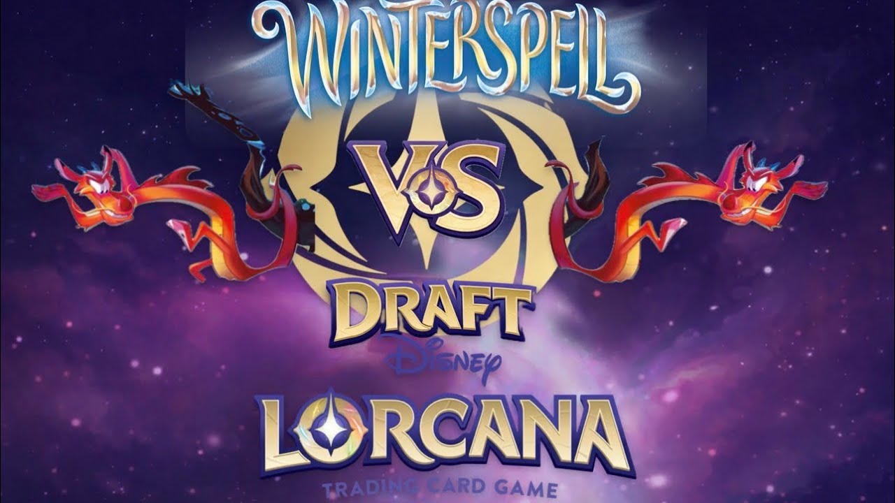 Lorcana: Winterspell Draft Pack Opening and Games