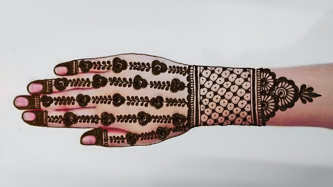 Easy Rose Mehndi Design || मेहंदी की डिजाइन || #मेहंदी #Henna #Art of ShiPra