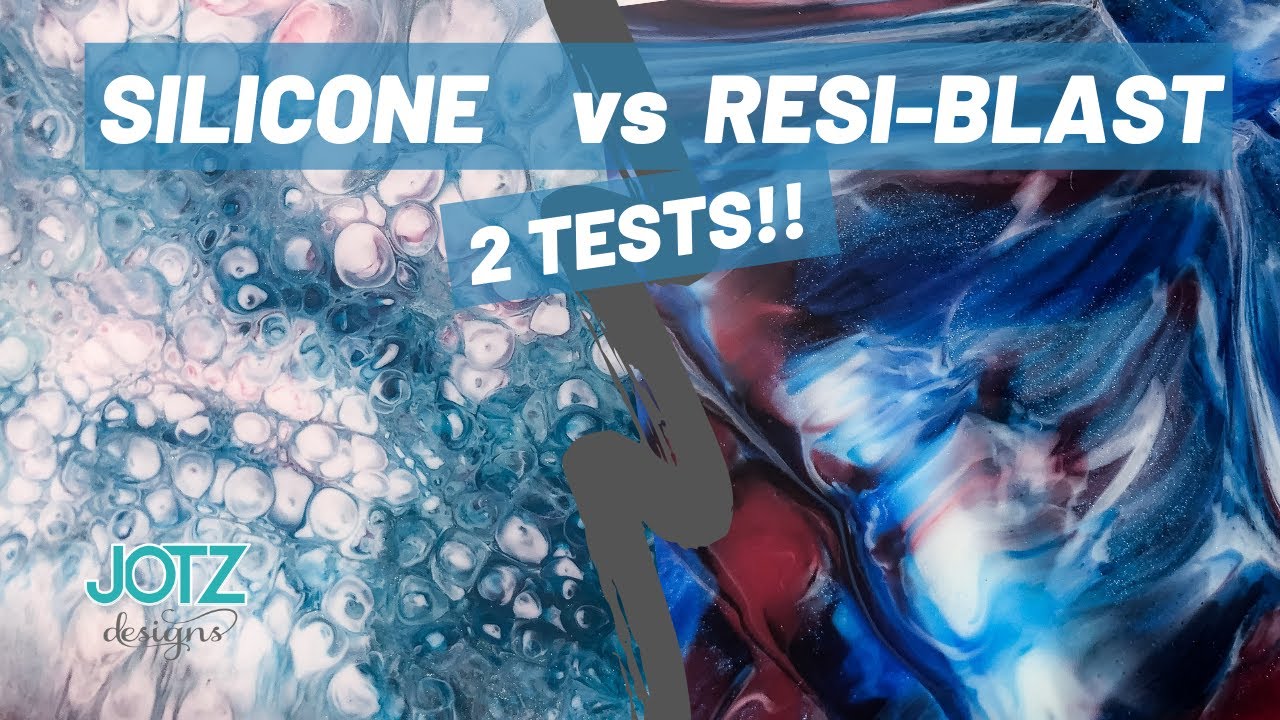Silicone vs Resi-blast in Epoxy Resin | 2 Different tests | ProMarine | FX POXY