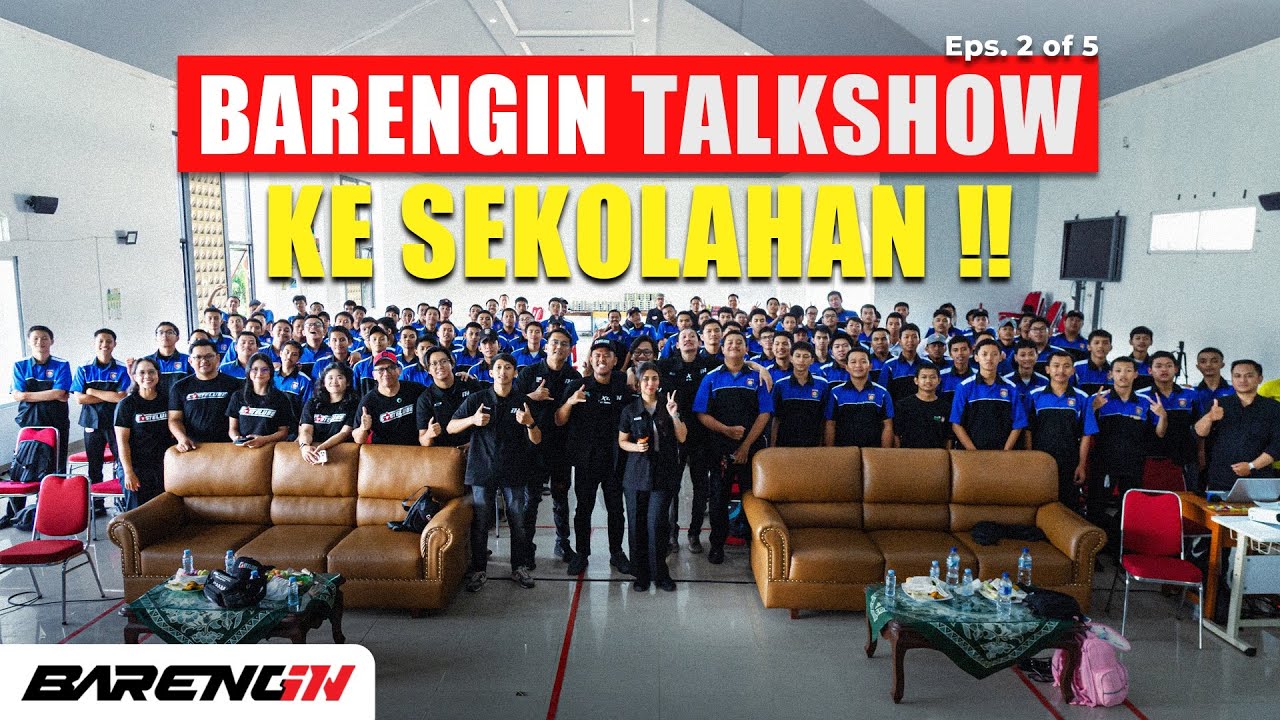 barengIN Bersama Castelube Hadir Di SMKN 8 Bandung  | Diskusi Seputar Konten Otomotif