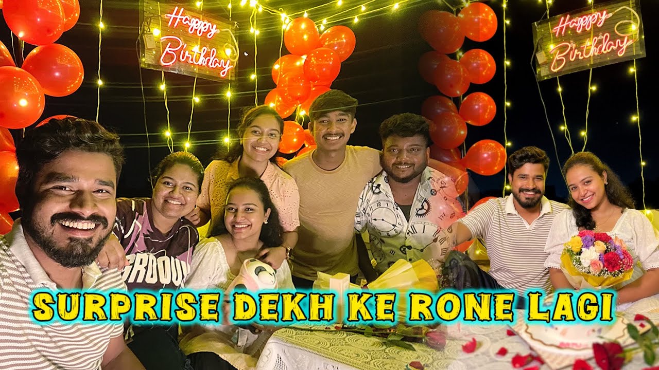 Life ka best birthday surprise 😍| mai rone lagi sab dekh ke | @TRIPTHEWILD