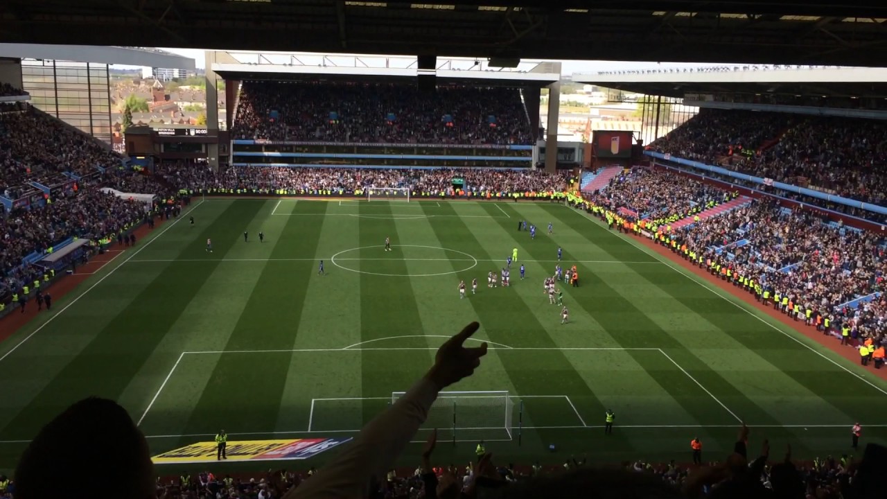 Aston Villa Fans v Birmingham City - Don't Look Back in Anger