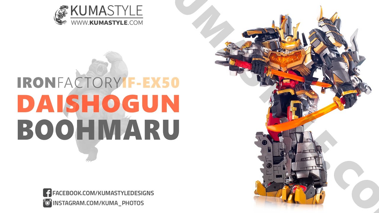 Review: Iron Factory IF-EX50 DaiShogun Boohmaru.