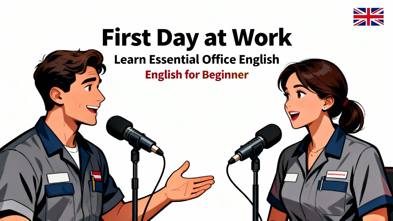 How to Learn English | First Day at Work Conversations | Learn Essential Office English